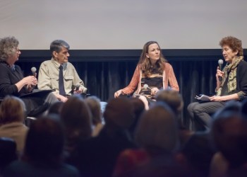 Alicia Longwell moderated Parrish Perspectives on Robert Dash: Theme and Variations, with Douglas Crase, Anne Raver, and Alexandra Munroe