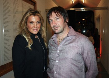 Kelli Delaney and artist Jeff Muhs