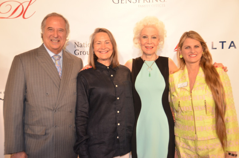 Stewart F. Lane, nominee Cherry Jones, Drama League Board President Jano Herbosch and co-chair Bonnie Comley