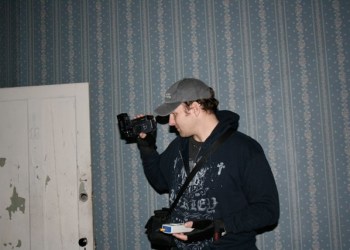 Paranormal investigator and danspapers.com web editor Oliver Peterson.