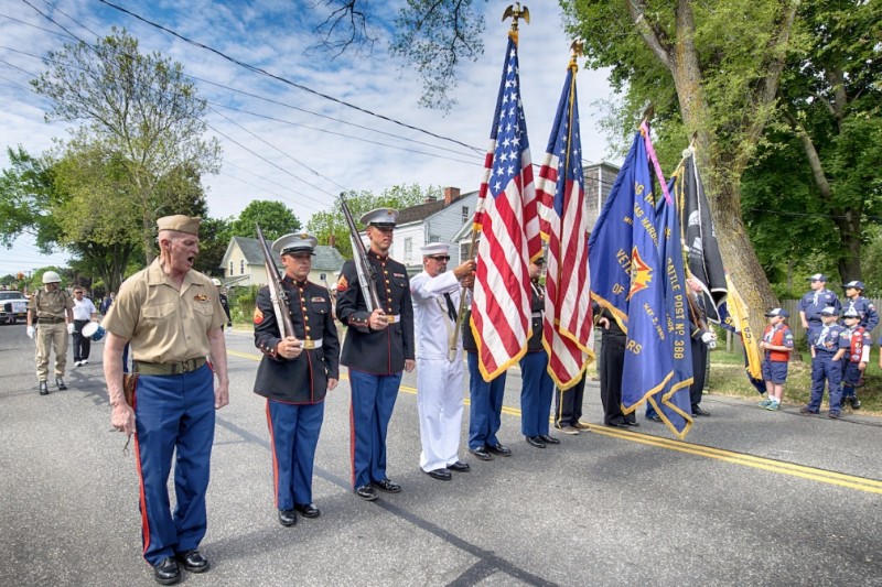 Veterans from the many branches of service came together for a day of remembrance.