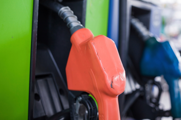 Colorful fuel oil gasoline dispenser