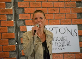 Co-headliner and actress Natasha Pearl Hansen 