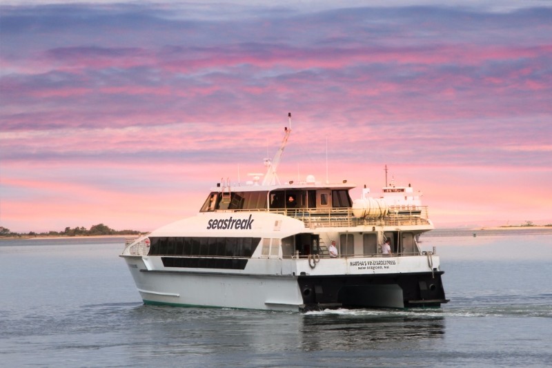 Sea Jitney arrives at Port Jefferson from NYC