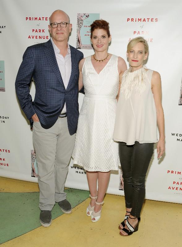 Joel Moser, Debra Messing and Dr. Wednesday Martin