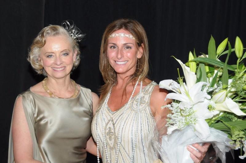 The Retreat's Executive Director Loretta K. Davis with Guest Speaker, Long Island Broadcasting's Amy Cerullo