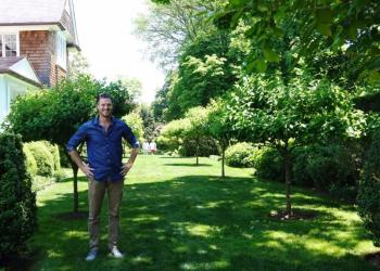 Daniel Thorp, landscape architect, LaGuardia Design Group for the DeFlorio family 