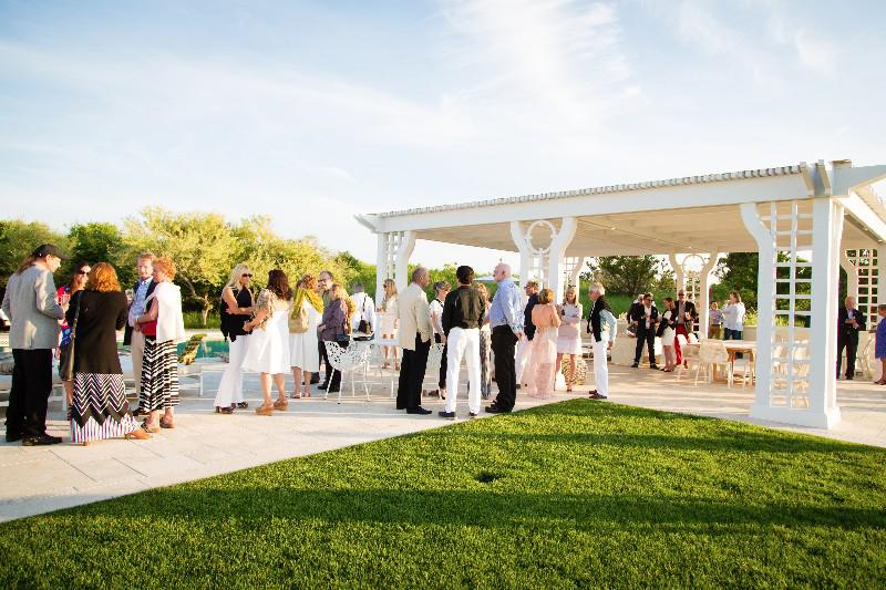 Parrish Art Museum Landscape Pleasures 2015 cocktail party