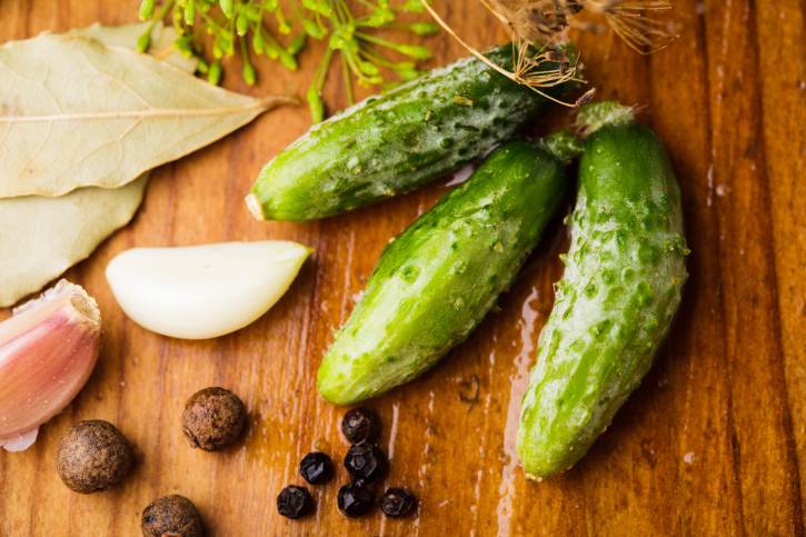 Preparation of small cucumber