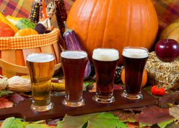 fall beer flight craft beer