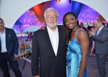 For Congressman Tim Bishop and Tony Award winner Patina Miller
