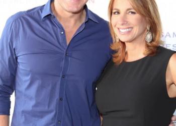 Master of Ceremonies, WCBS 2 news anchor Chris Wragge and Hamptons Happening Committee Member Jill Zarin