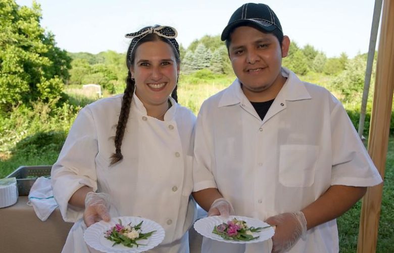 Julie Jacobs and Carlo Chic brought the special talents of the Fresh kitchen to SoFo Summer Gala.