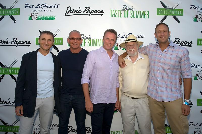 GrillHampton judges Michael Gelman, Robert Irvine, Marc Murphy, Dan Rattiner and Pat LaFrieda.