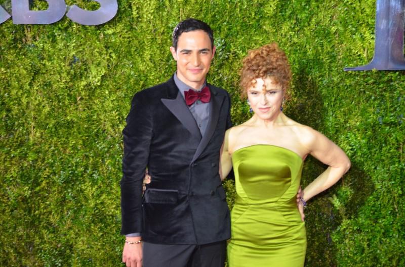 Zac Posen, Tony Award winning Actress Bernadette Peters