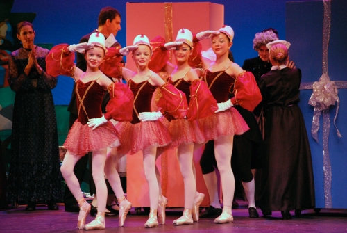 A scene from "The Nutcracker" by the Hampton Ballet Theatre School