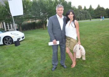 Alec and Hilaria Baldwin at the Guild Hall Summer Gala.