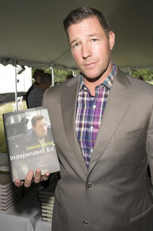 They lined up to meet Edward Burns and pick up a copy of his book, "Independent Ed, Inside a Career of Big Dreams, Little Movies and The Twelve Best Days Of My Life".