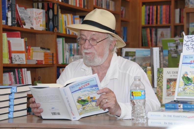 Dan Rattiner gave a sneak preview of his book