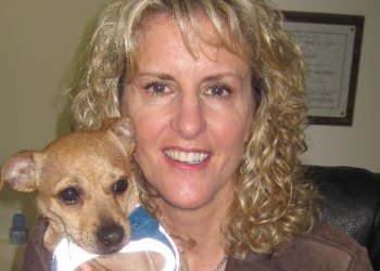 Pamela Green and Frodo.