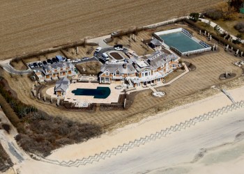 David Tepper's Sagaponack mansion is nearly done three years after tearing down the mansion that once stood there.