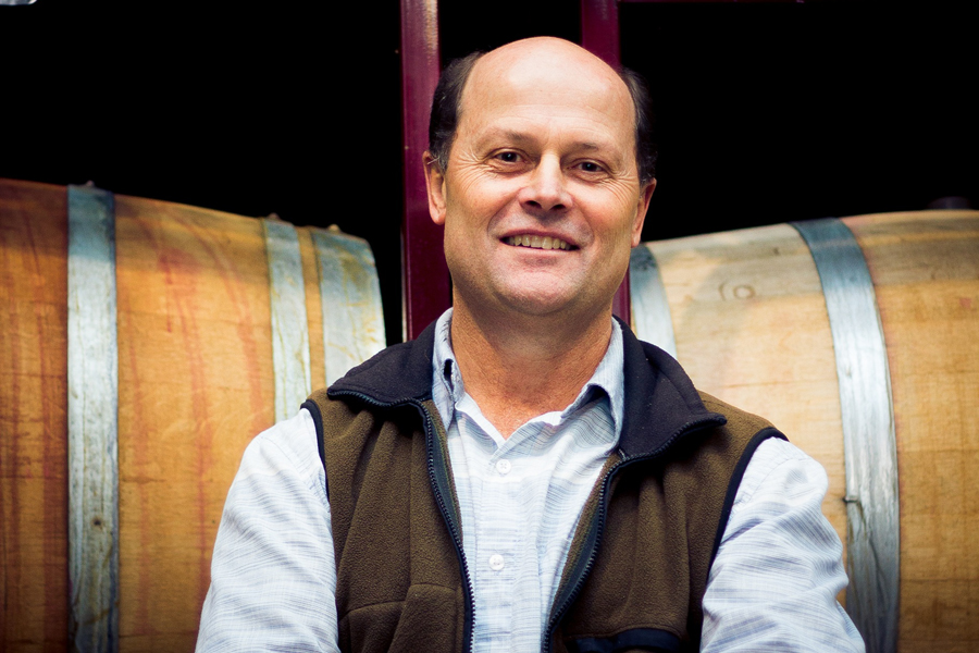 Lieb Cellars winemaker Russel Hearn.