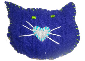 Organic catnip kitten available at Canio's Books in Sag Harbor.