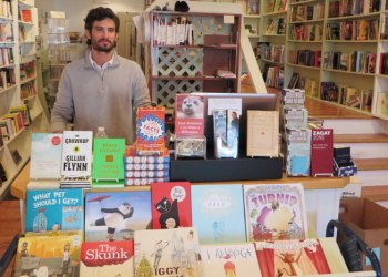 Daniel Hirsch, new co-owner of Southampton Books.