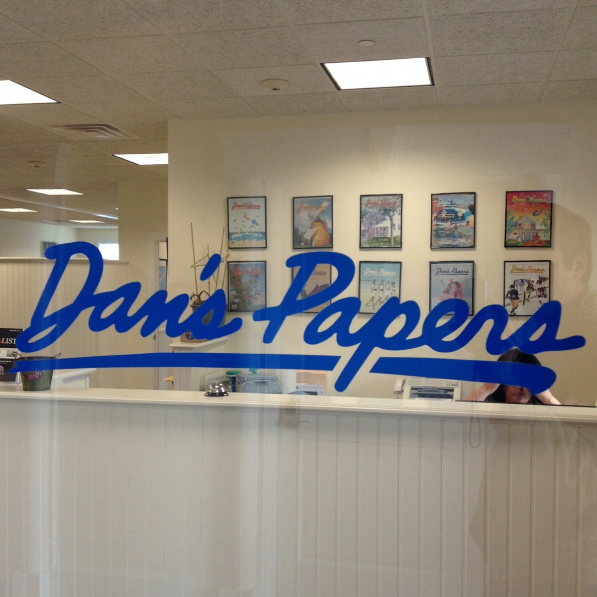 dan's papers office door instagram
