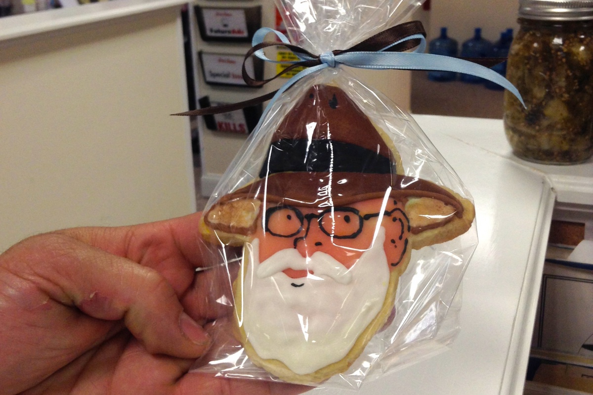 A Dan Rattiner cookie by Eat Something Cute.