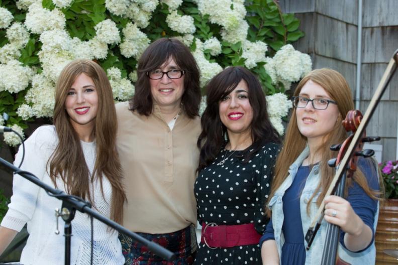 Goldie Baumgarten with the Bulletproof Stockings: Perl Wolfe, Dalia G. Shusterman and Elisheva Maister