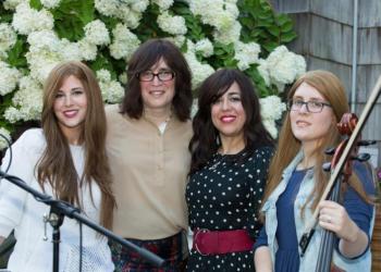 Goldie Baumgarten with the Bulletproof Stockings: Perl Wolfe, Dalia G. Shusterman and Elisheva Maister
