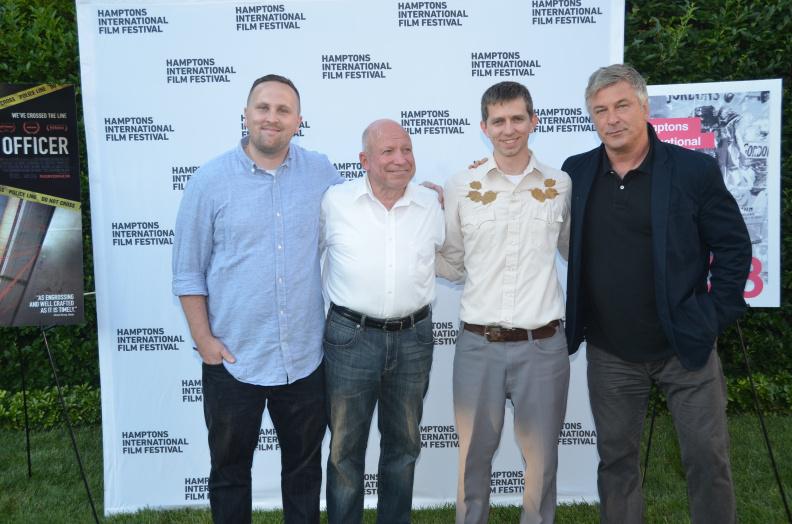 Director/Writer "Peace Officer" Scott Christopherson, William J, Dub, director  Brad Barber, Alec Baldwin