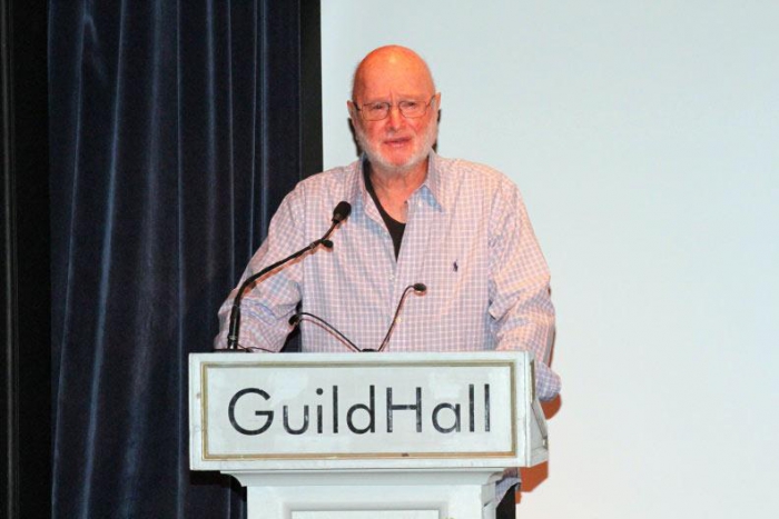 The inaugural address for Dan's Papers $4,000 emerging young writers prize for nonfiction was given by Pulitzer prize winner Jules Feiffer