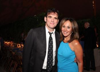 Honorary Chair actor Matt Dillon and Master of Ceremonies Rosanna Scotto