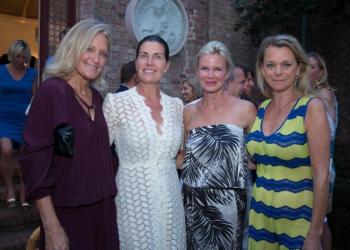 Tracey Huff, Diana Dimenna, founding support of Southampton Arts Center, Mary Katheryn Navab