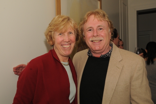 EH Town Deputy Supervisor Theresa Quigley with Author/Radio Personality Steven Gaines