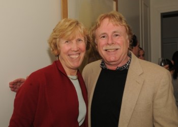 EH Town Deputy Supervisor Theresa Quigley with Author/Radio Personality Steven Gaines