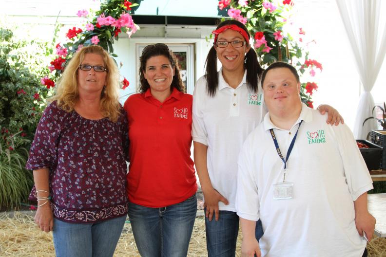 Eileen O'Brien, Laura Nargentino, Dominque Johnson and Keith Caputo