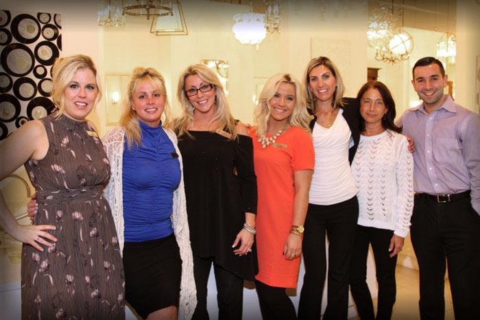 Blackman group photo, Dina Lotito, Jill Ornes, Amanda Guglielmi, Zoe Morelli, Lauren Regan, Rita Coleman, Brandon Markowitz