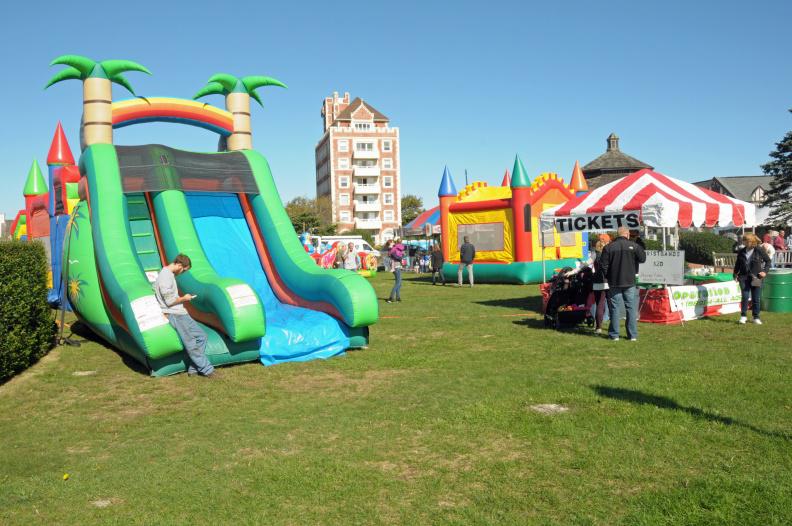 The Montauk skyline for Fall Festival Weekend