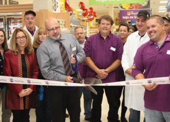 Stop & Shop grand opening ribbon cutting ceremony
