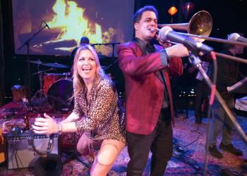 Clark Gayton and his trombone deliver a rousing rendition of 