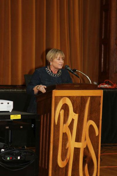 Superintendent of Bridgehampton School District Dr. Lois Favre