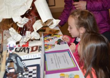 Clay Hearts at the Student Art Festival
