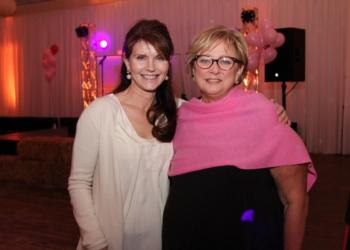 Southampton town supervisor Anna Throne-Holst, honoree Susie Barry Roden