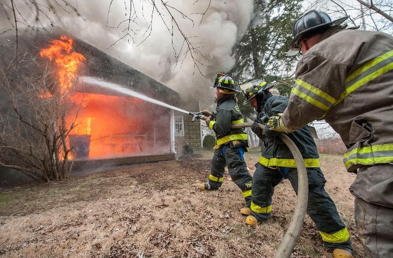 Battling the blaze