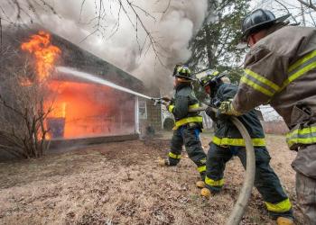 Battling the blaze