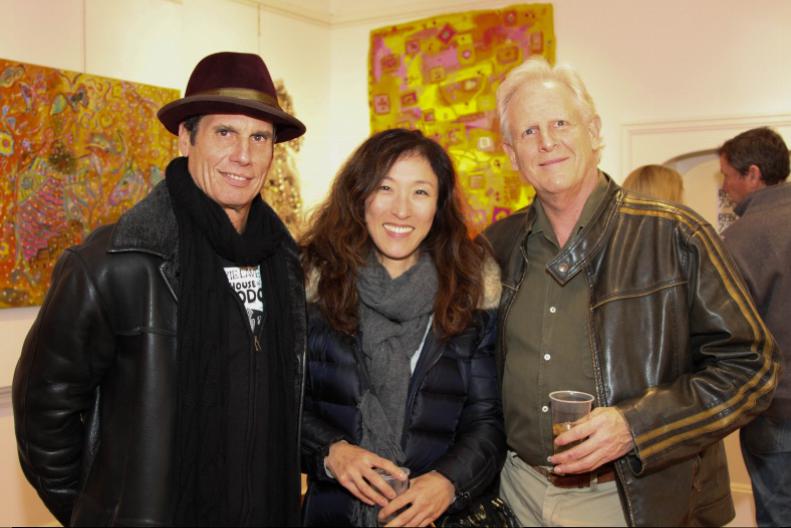 Artist Mark Seidenfeld, Eunyoung Song, Mark Feinberg