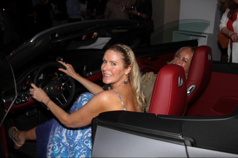 Heather Haux tests out the Porsche 911 Turbo